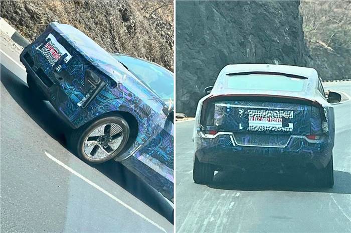 Mahindra XUV.e9, Spy Shot, Based On XUV700's EV