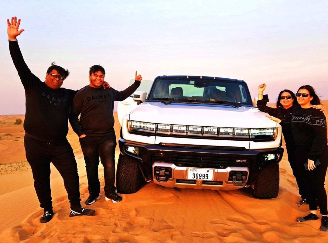 Vivek Kumar Rungta's Car Collection: First Hummer EV in the UAE